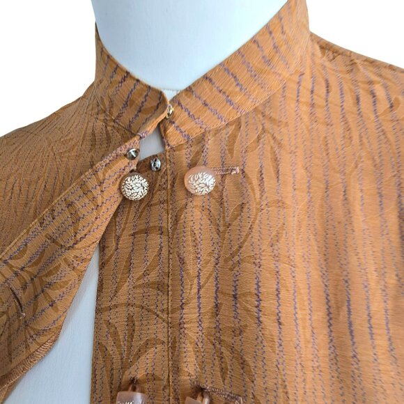 Gianni Lo Giadice Milano Sz 40 Long Sleeve Textured Jacket Button Closure HS163 - Picture 12 of 13